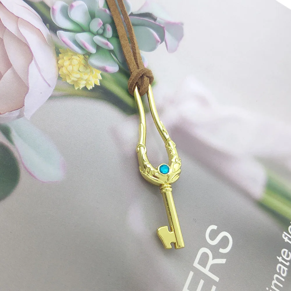 Фото Аниме-аксессуары для косплея по мотивам «Сузумэ но Тоцумари»: металлический кулон-ключ Мунакаты Соты, модное ожерелье, подарок №4