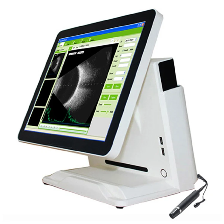 

SAB-500 Portable 15 Inch LED Touch Screen Ophthalmic Eye Ultrasound AB A B Scan