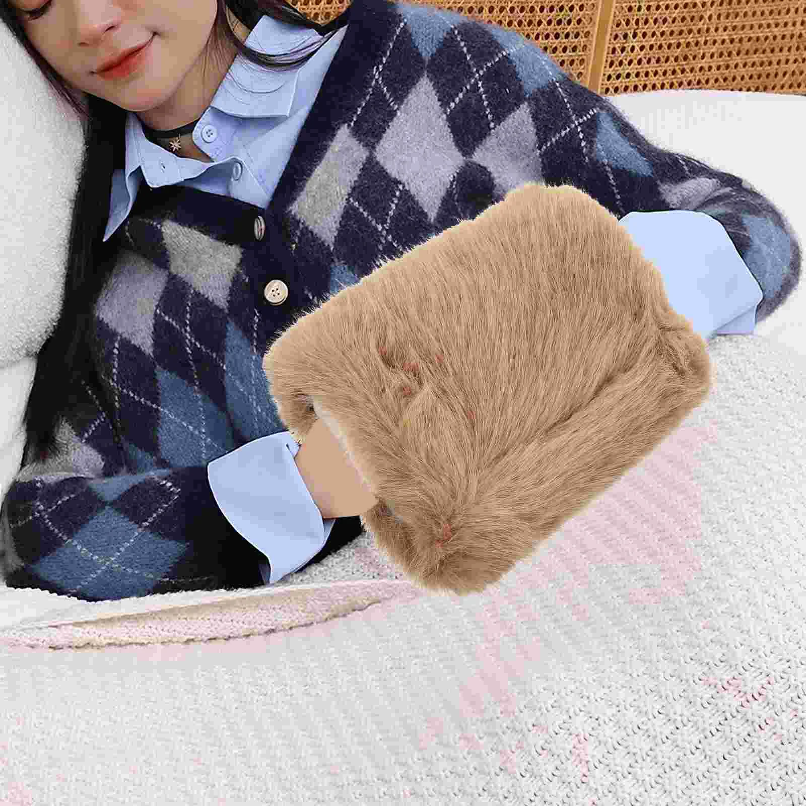 

Portable Hand Warmer Imitation Fur Women Muffs Keep Pouch Delicate Fox Sleeve Hands Women's Winter Outdoor