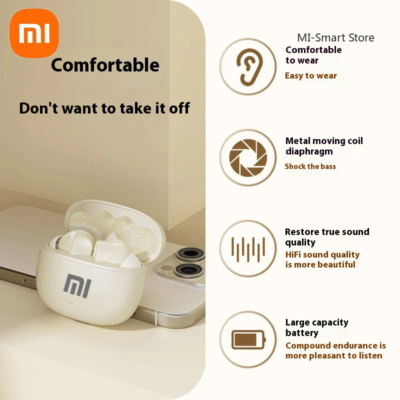 Беспроводные наушники-вкладыши Xiaomi Bluetooth 5.3 цвет в ассортименте