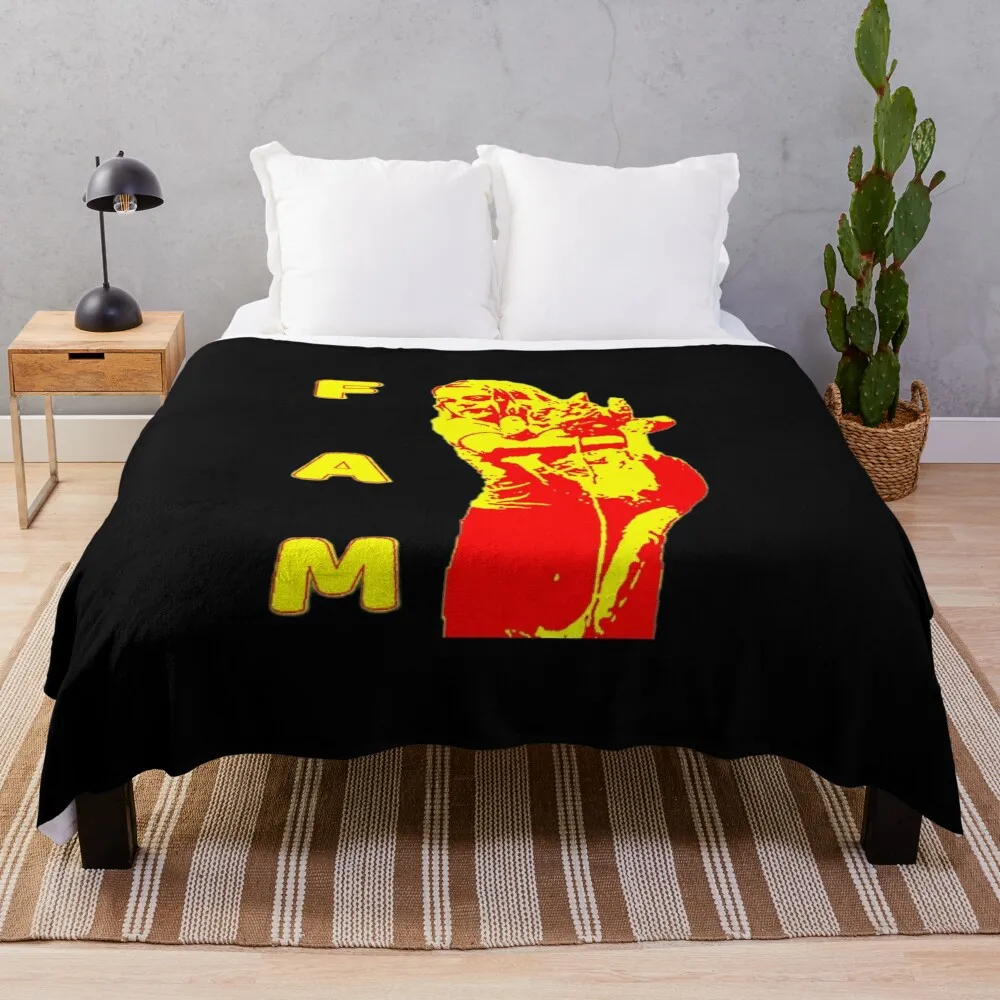 Подарочное одеяло Fred And Mary FAM красно-желтое летнее Vibe термокрутки одеяла