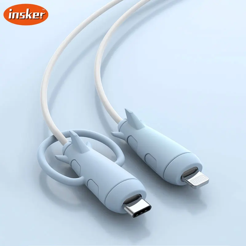 

Type-c/Micro-usb/Lightning Silicone Charger Wire Protector Mobile Phone Universal Data Cord Saver USB Cable Cover For iPhone