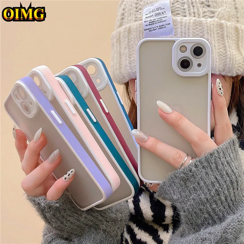 Фото Fashion Liquid Matte Shockproof Silicone Case For iPhone 13 12 11 Pro Max XR Xs X 7 8 6 6S PIus SE 2020 Protect Camera Cover | Мобильные