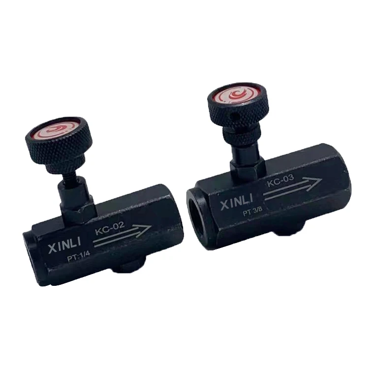 

Гидравлическая труба, односторонний клапан дроссельной заслонки, клапан регулировки скорости, запорный клапан, KC-02/KC-03/06 клапан регулировки расхода