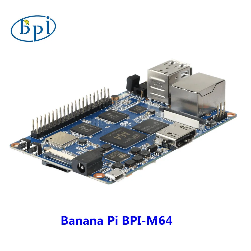 Banana Pai BPI-M64 quad-core 64-bit open source single board computer