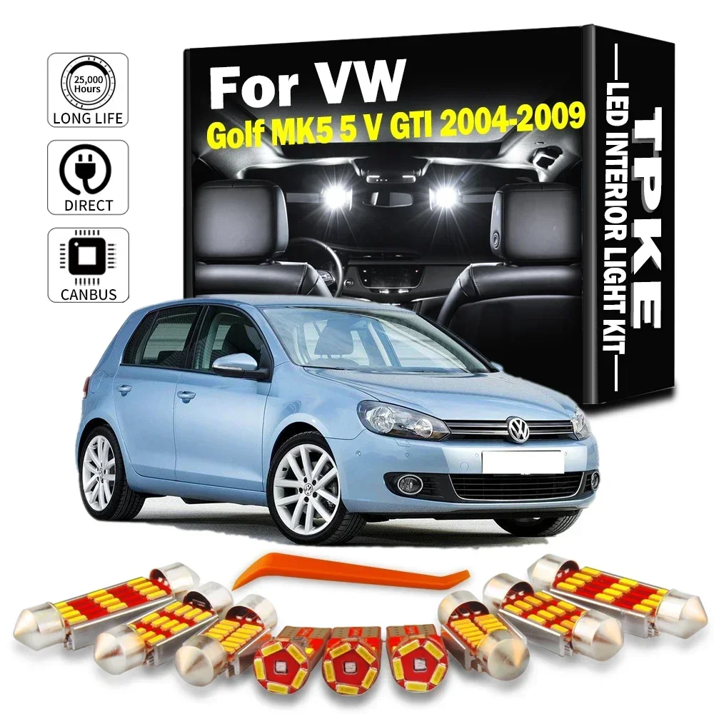 Высококачественная светодиодная лампа TPKE для Volkswagen Golf MK5 GTI 2004-2009 освещение