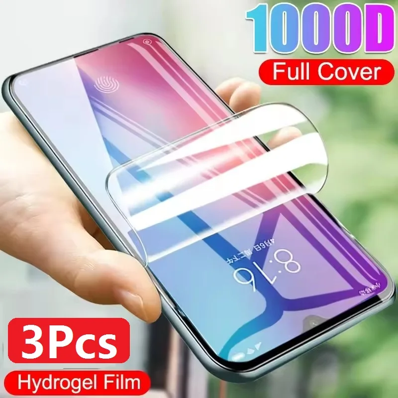 Фото 3 шт. HD гидрогелевая пленка для Tecno Spark 40 Pro Plus Pova 7 Ultra Neo защитная пленка для экрана №1