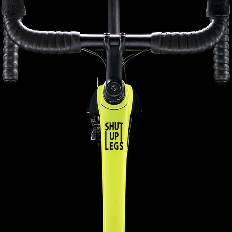 Заткнись наклейки на ноги для Рамка передней рамой MTB дорожный велосипед