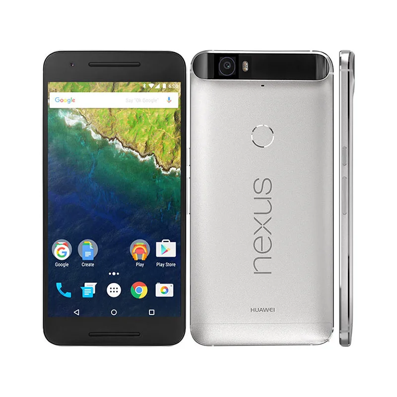global version celular huawei nexus 6p smartphone 1440 x 2560 pixels snapdragon 810 nfc cellphone android mobile phone free global shipping