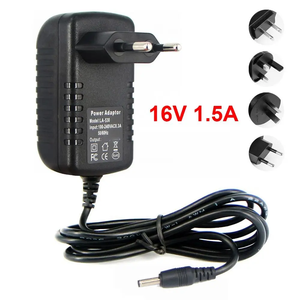 

Monitor LED Strip Converter Printer 16V 1.6A Power Supply Adapter AC to DC 100~240V