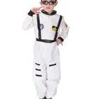 Костюм на Хэллоуин для мальчиков, Детский костюм полицейского астронавта, комбинезон для косплея, одежда для маскарада, карнавала, вечеринки, танцев для детей