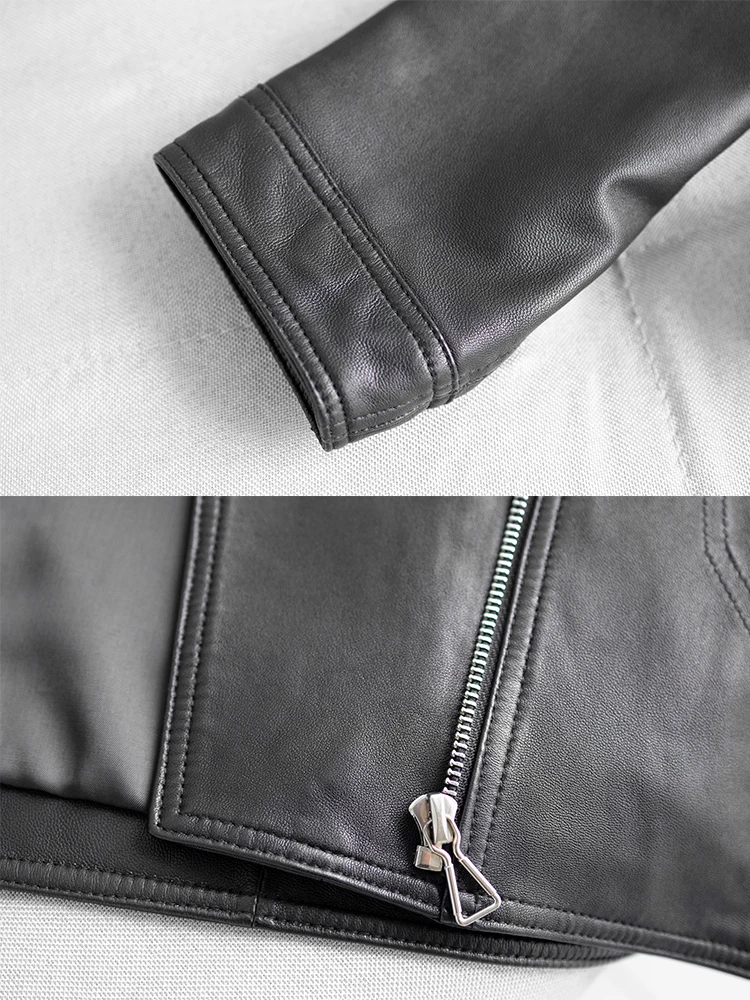 Рисунок 5 - Короткая мотоциклетная кожаная куртка