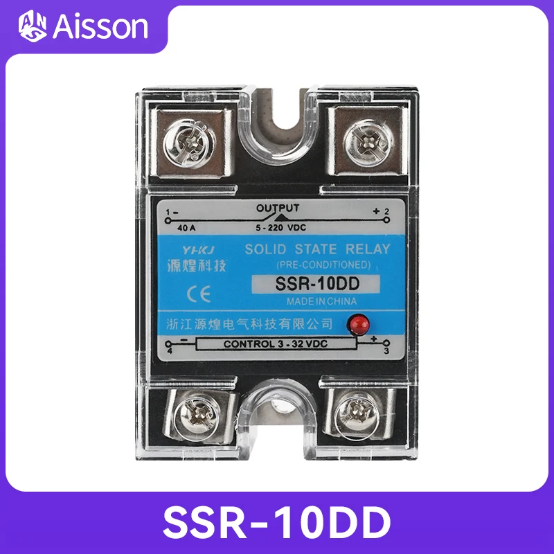 

SSR-10DD 25DD 40DD Твердотельное реле 220В