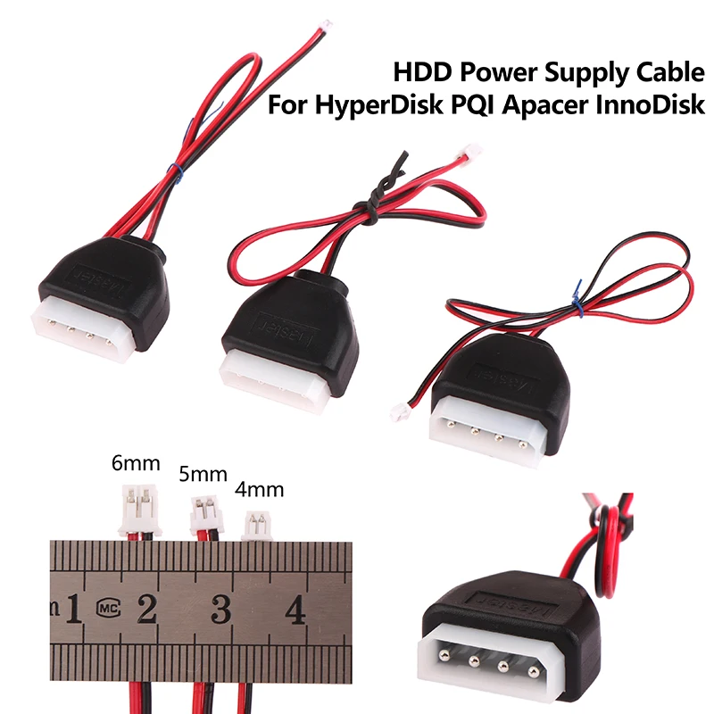 

1Pc HDD Power Cable DOM SSD Hard Drive Cable for HyperDisk PQI Apacer InnoDisk