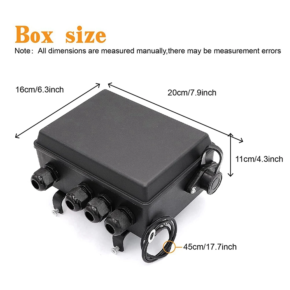 

Winch Solenoid Relay Control Contactor Box for 8000-17000Lbs Electric ATV UTV Winch 12V