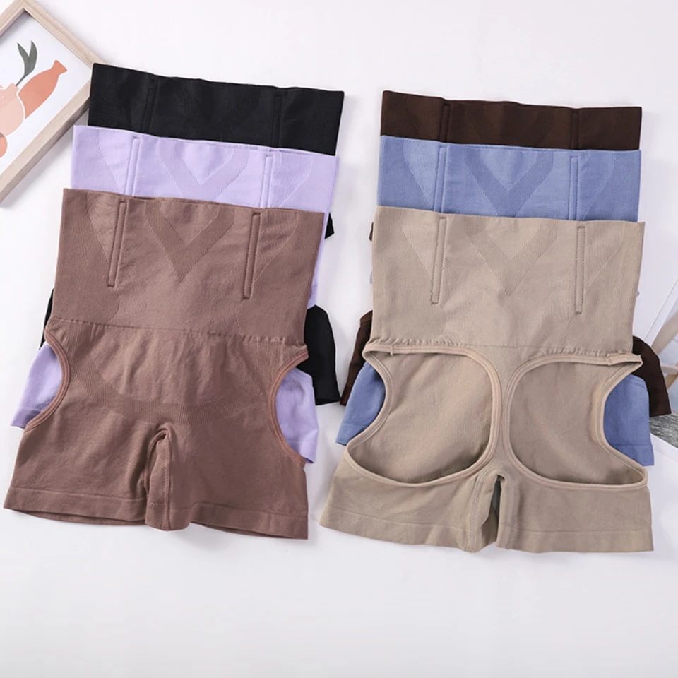 Женские Корректирующие трусики для подтяжки ягодиц утягивающие бедра бесшовные