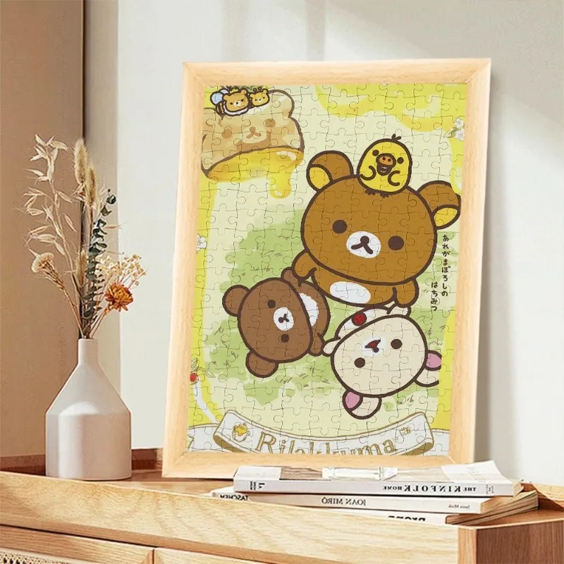 Фото Деревянная головоломка Rilakkuma: игрушка-антистресс, рекомендуемый подарок на день рождения для друзей №5