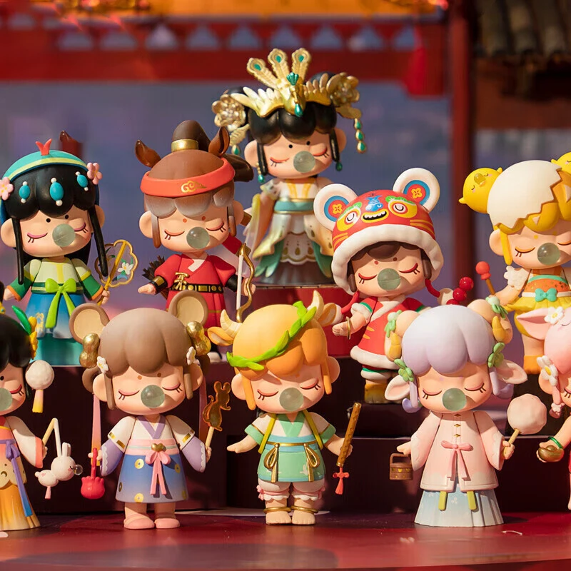 Nanci Nanqian 12 Серия Знаков Зодиака Слепая Коробка Модная Игра Искусственные