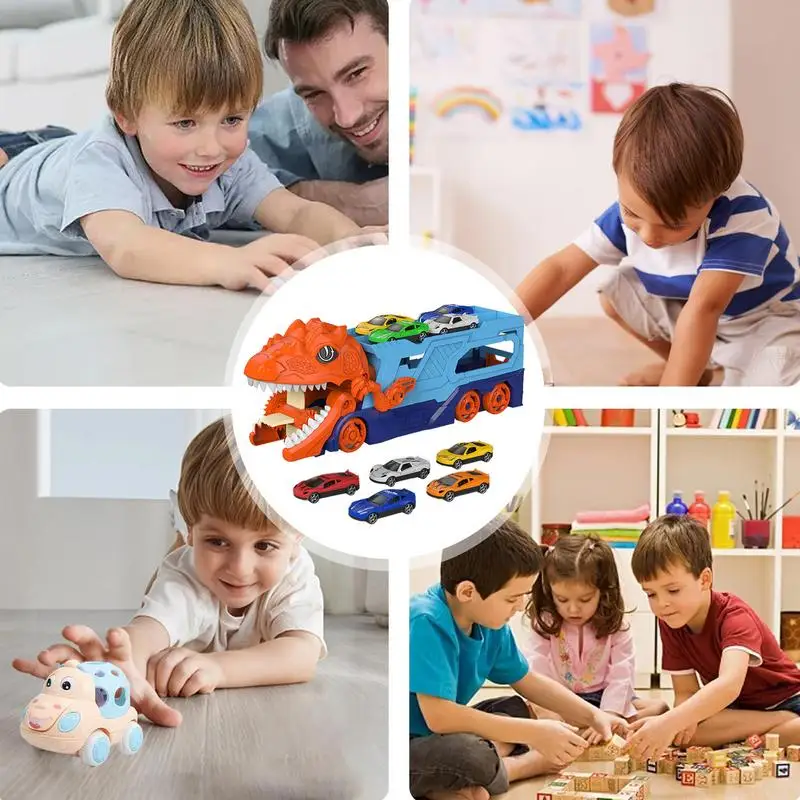 Детские игрушки-динозавры креативные игрушки-автомобили с животными игрушечный