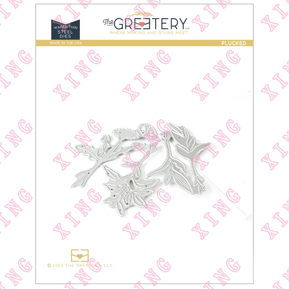 

Newest Metal Cutting Scrapbook Decorate Embossing Template Plucked Dies Diy Greeting Card Craft Knife Blade Punch Reusable Molds