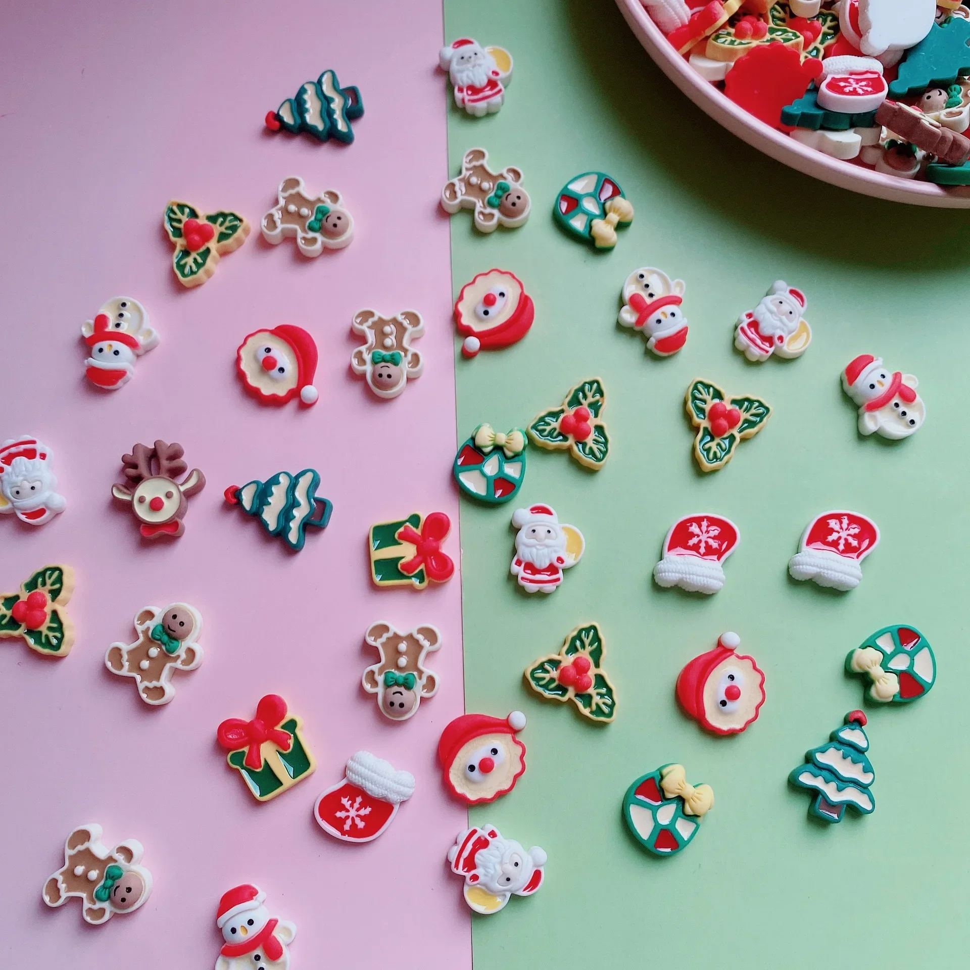 10 шт. новый мультяшный рождественский детский кремовый клей сделай сам домашний