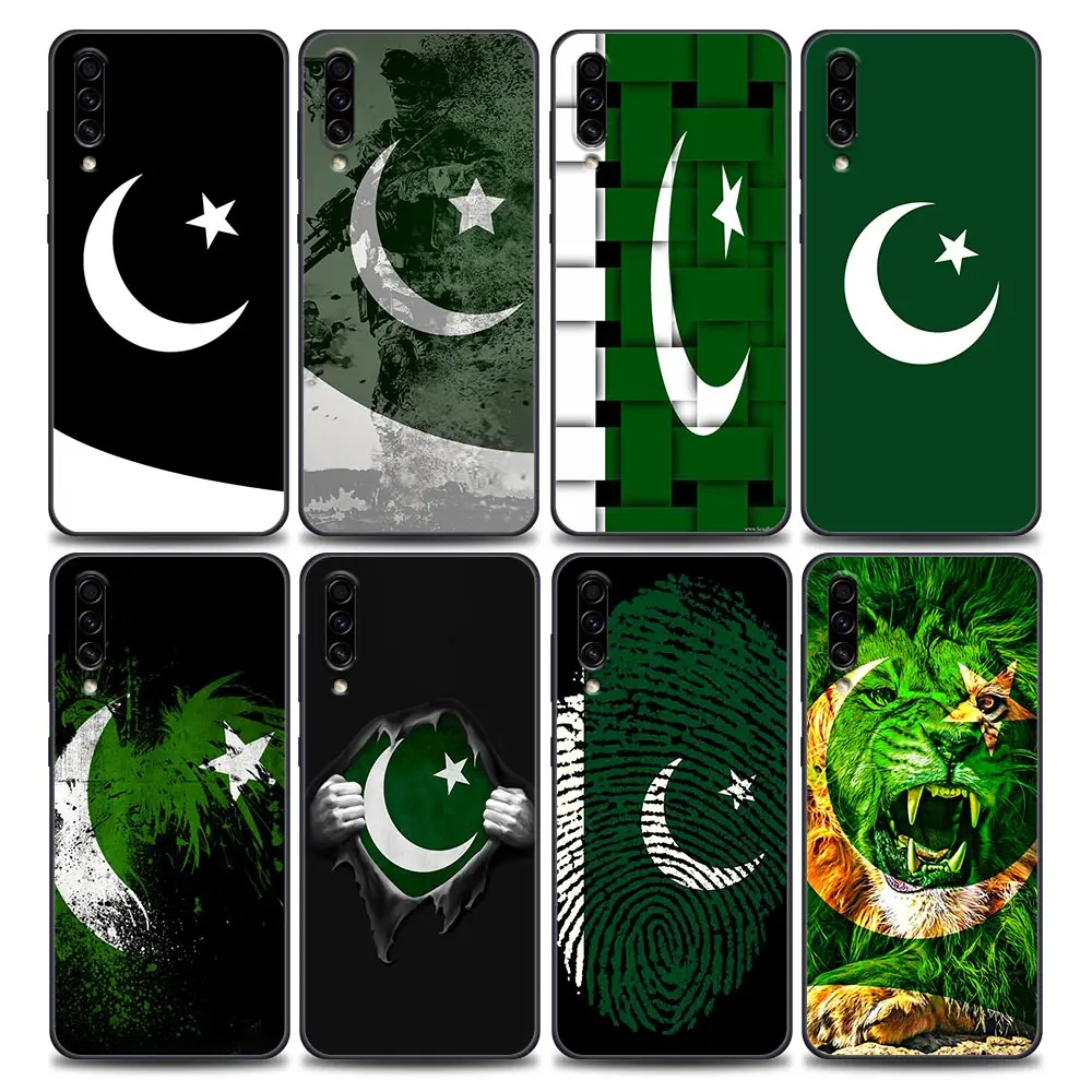 

Funda Case for Samsung A10 A10S A20 A30 A30S A40 A50 A60 A70 A90 Note 8 9 10 20 Plus Lite Ultra 5G Coque Beautiful Pakistan Flag