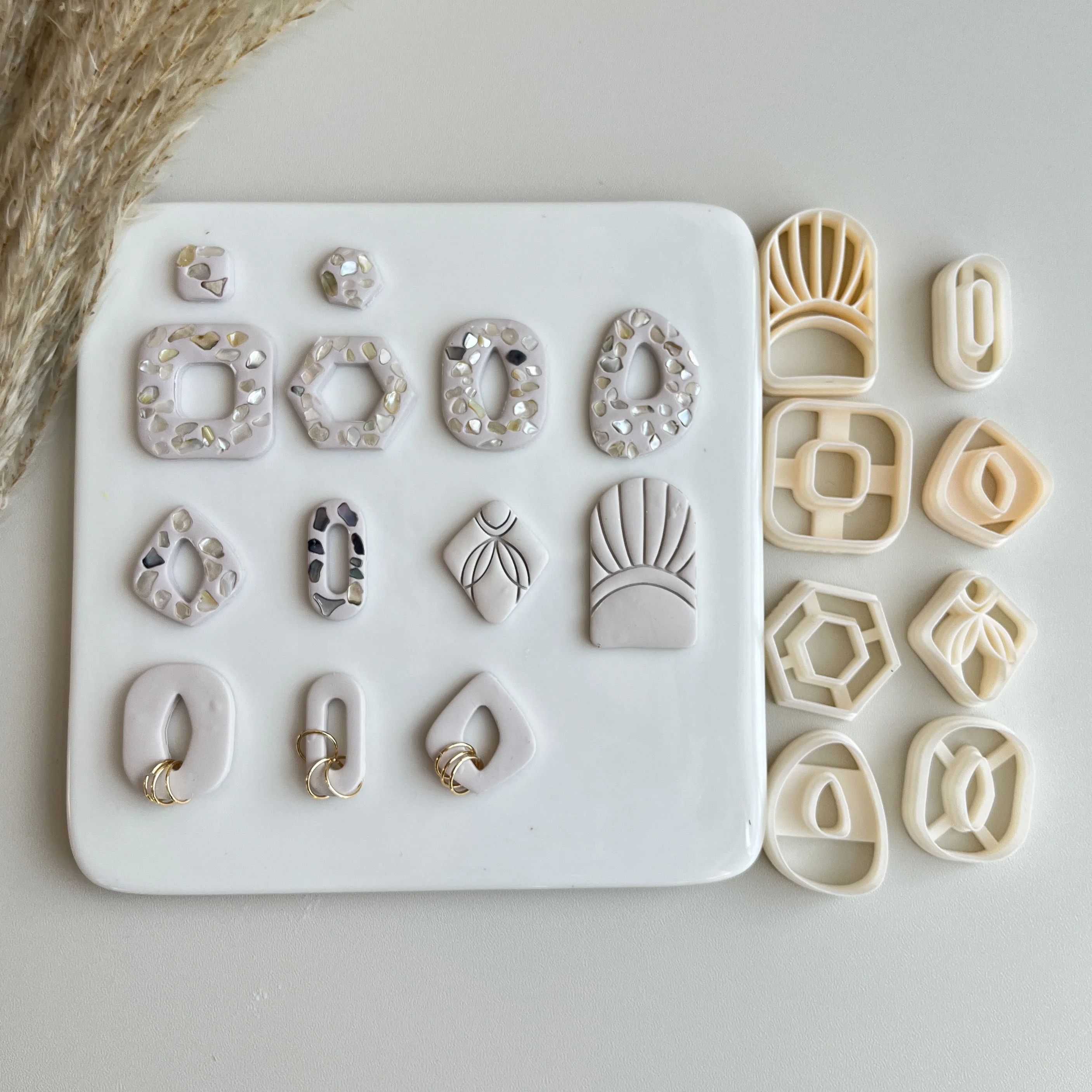 Классические Элегантные Простые стильные винтажные геометрические формы для