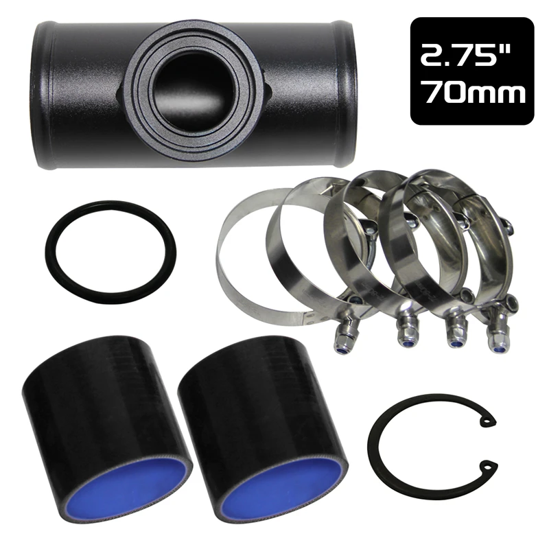 

2.75" 70mm SSQV SQV Blow Off Valve Adapte BOV Turbo Pipe & Silicone Couplers & Clamps