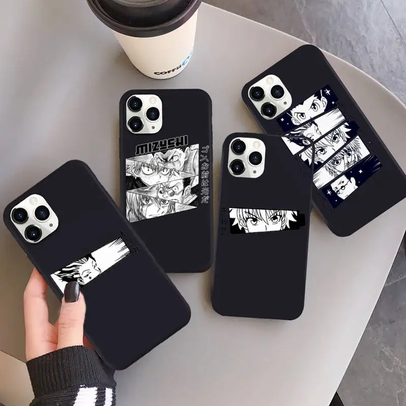 

Hunter Hunter X japanese anime Phone Case for iPhone 13 12 11 mini pro XS MAX 8 7 6 6S Plus X SE 2020 XR