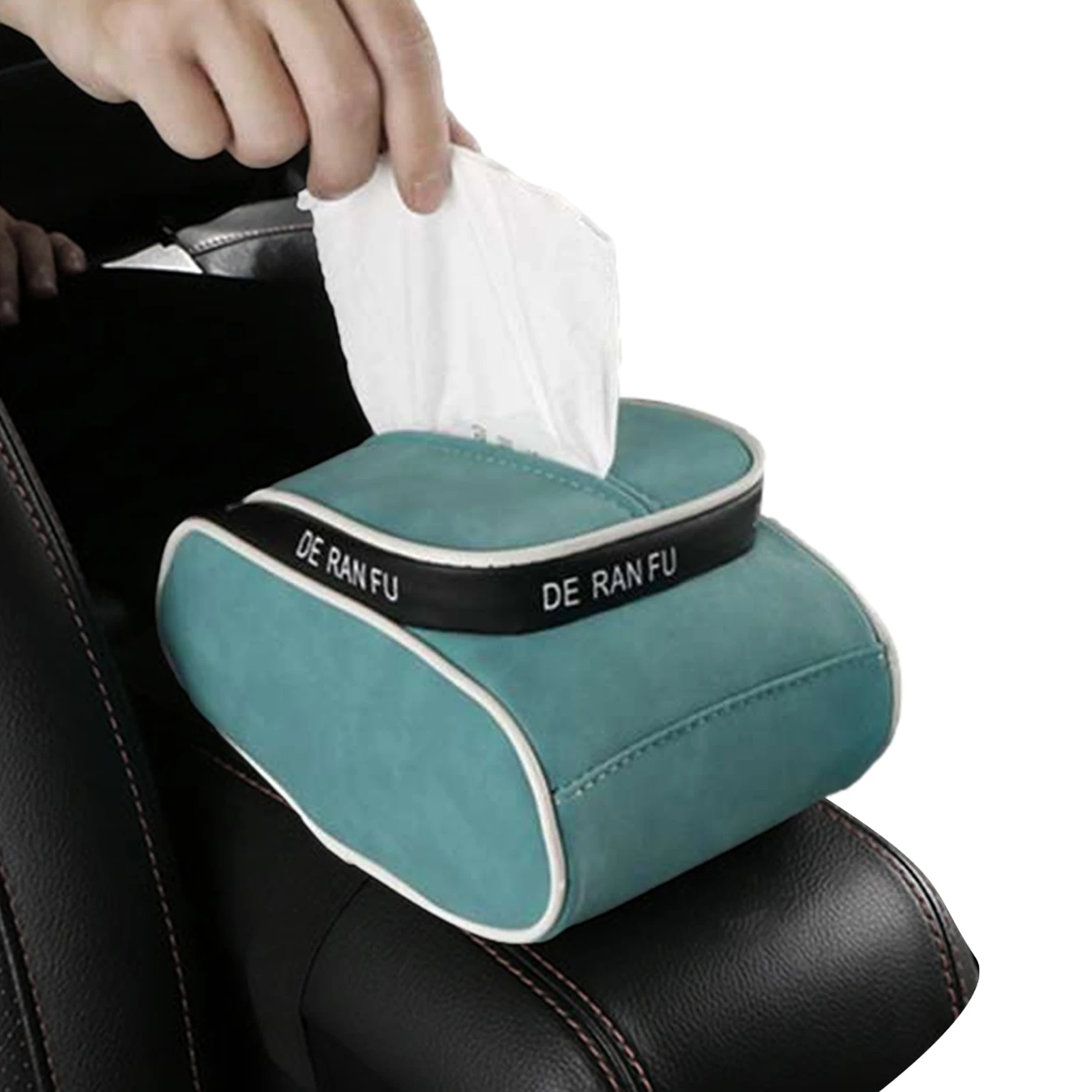 

Car Sunvisor Tissue Box Auto Armrest Napkin Holder Portable Car Backseat Paper Package Case Car Interior Napkin Paper Holder