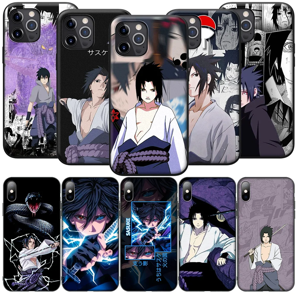 Мягкий чехол SA150 Sasuke ANIME для Xiaomi Mi 9T 10T 11T 11i 11 12 A2 A3 POCO X3 M3 M2 F3 Pro NFC