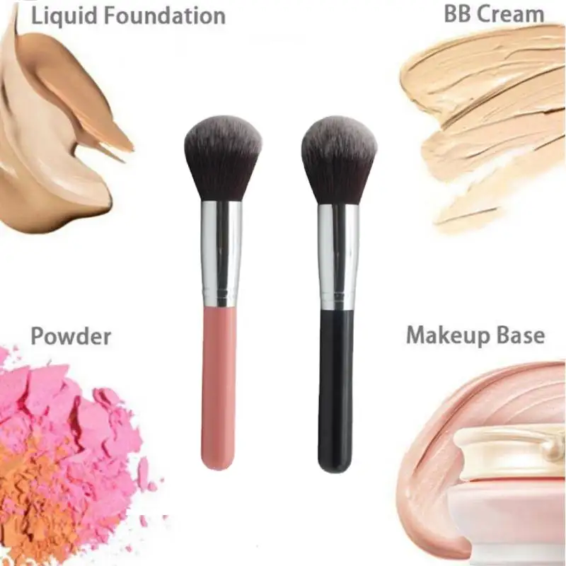 

1pc Soft Powder Big Blush Foundation Lady Makeup Brush Cosmetic Tool Make Up Cosmetic Large Single Brush Facial Makeup Brushes