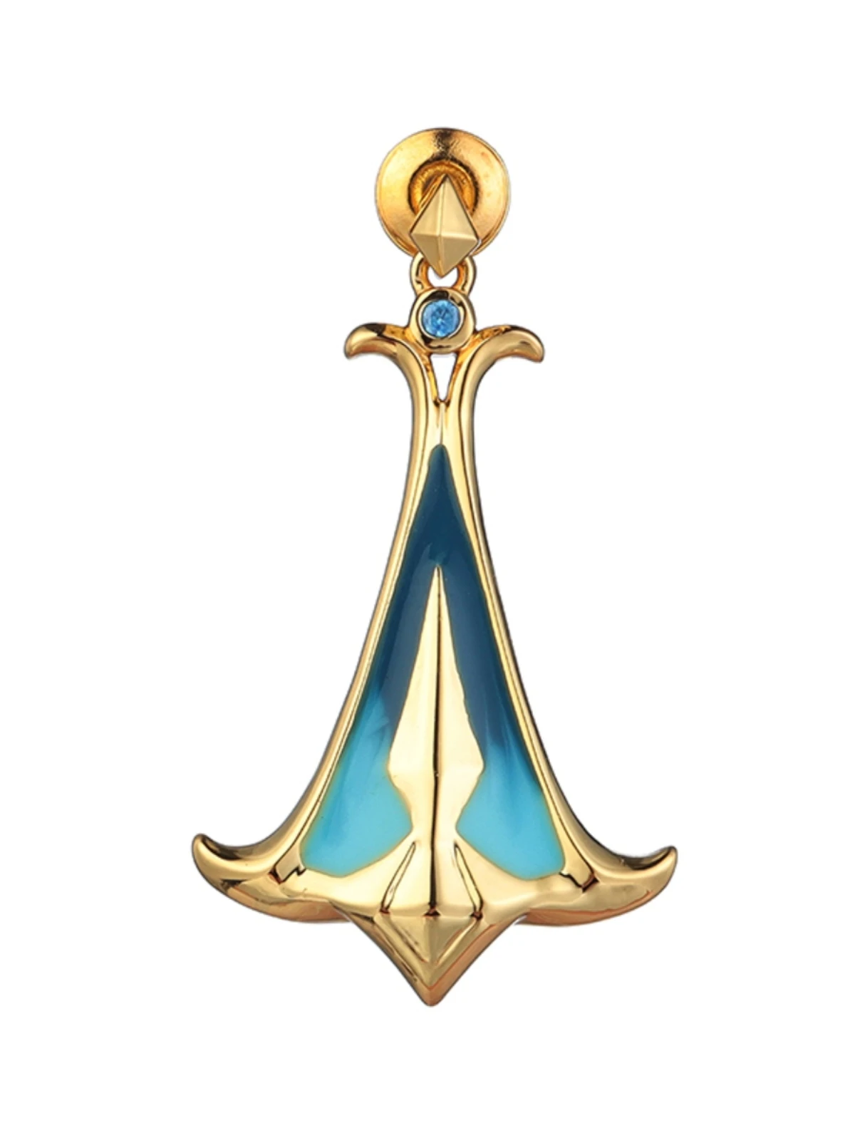 Оригинальный костюм для косплея аниме Genshin Impact Neuvillette аксессуары игр глаз Бога