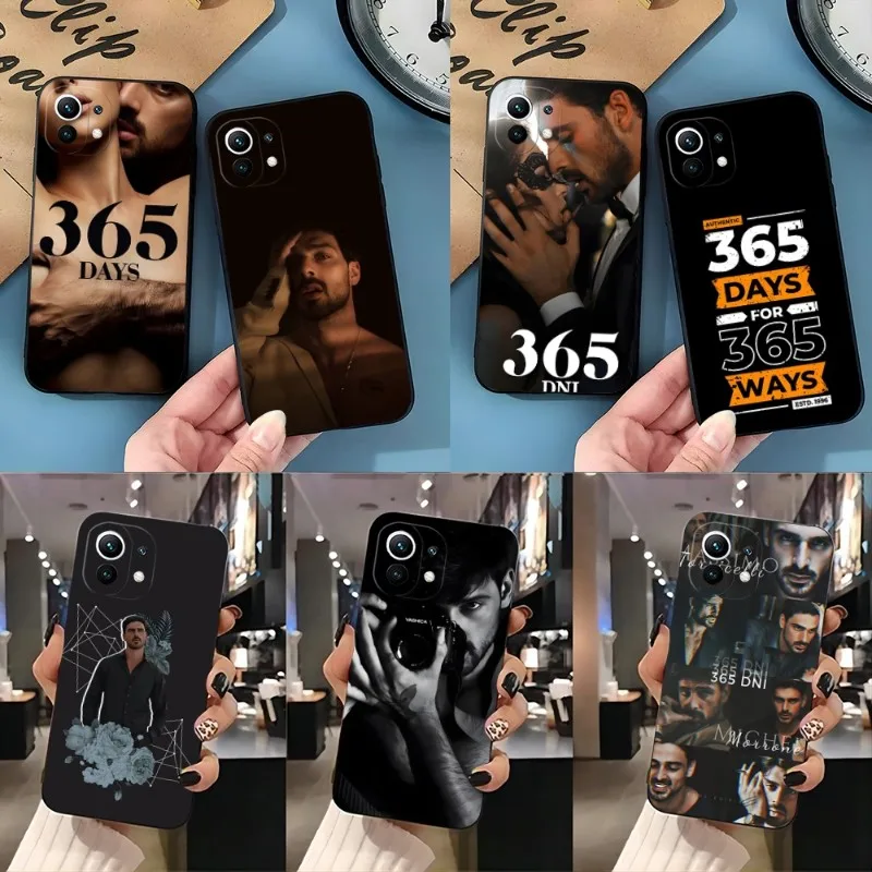 

365 Dni Phone Case For Redmi K40 K40s K30 K20 Pro Plus K50 Extreme GO 8 8A 9 9A 9C 9T 10 10X Black Silicone Cover