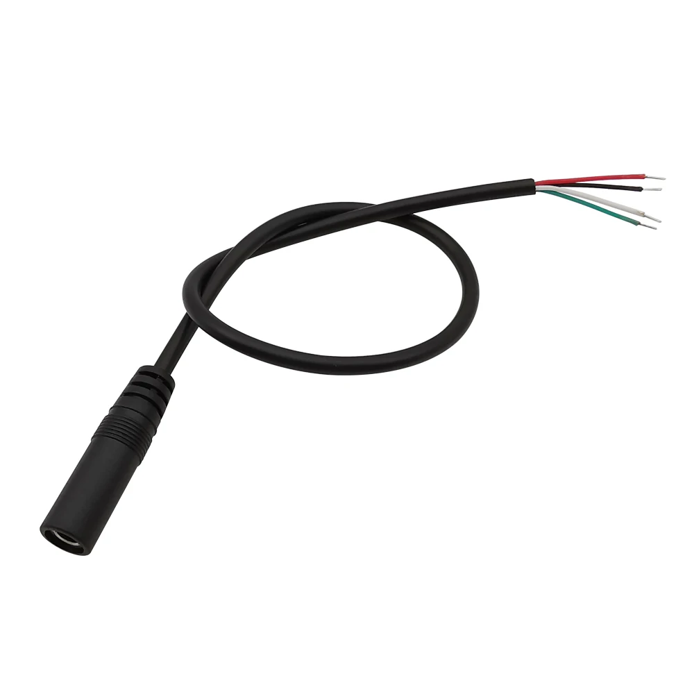 

3.5 мм аудио кабель, мужской/женский, черный/серебристый