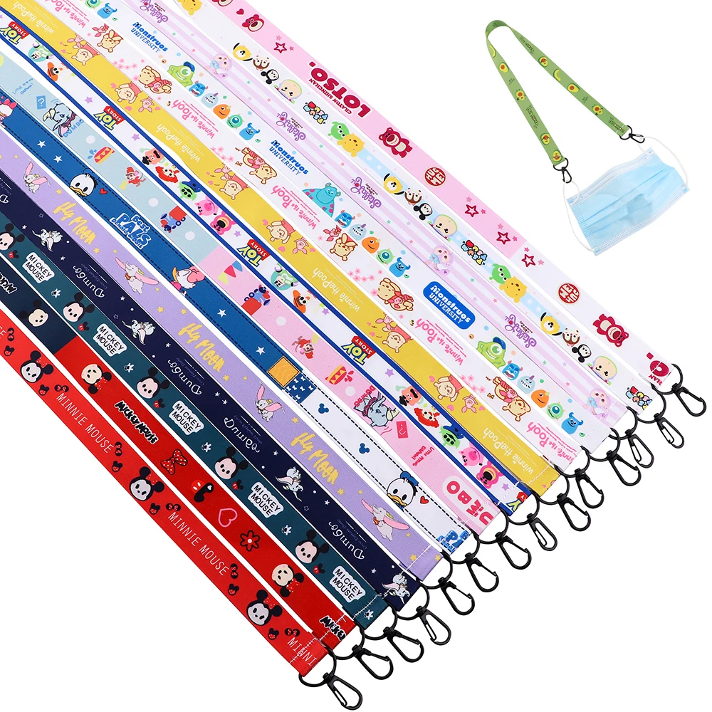 Шнурок с мультяшным Микки-стежком для девочек ремешок на шею защиты очков детей