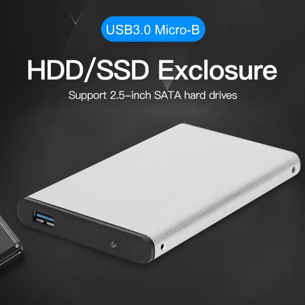 

Внешний жесткий диск 2,5 дюйма USB 3,0 для ноутбука, ПК, поддержка 2,0 USB, 10 ТБ HDD SSD, чехол для мобильного телефона