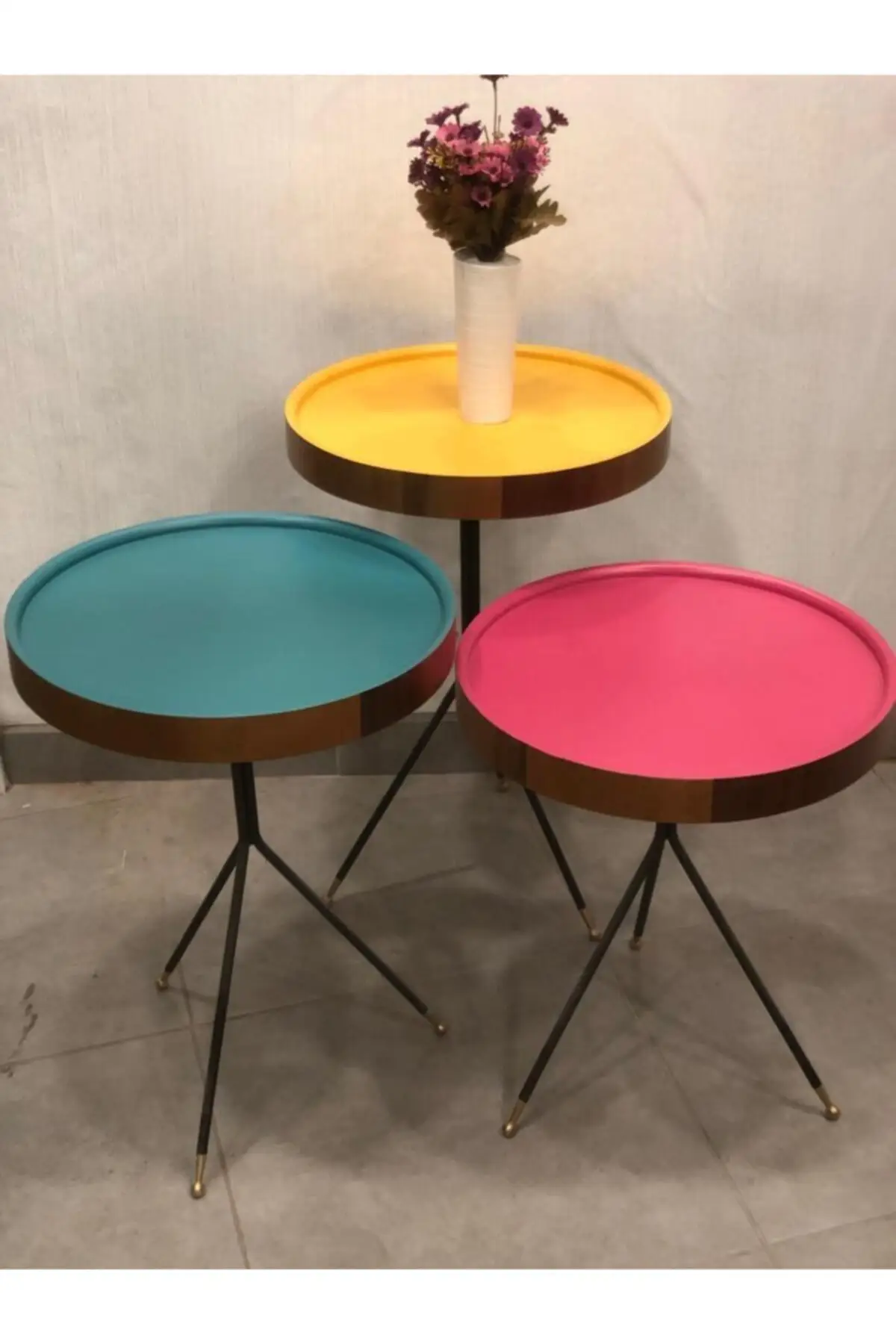 

Pollen renli 3 PCs coffee table modern coffee table different coffee table tea table