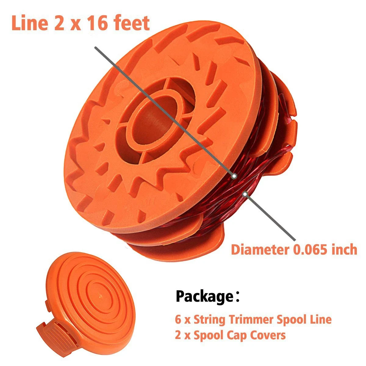 Сменные катушки для уборщика Сорняков Для Worx WA0007 WG116 WG119 катушка триммера