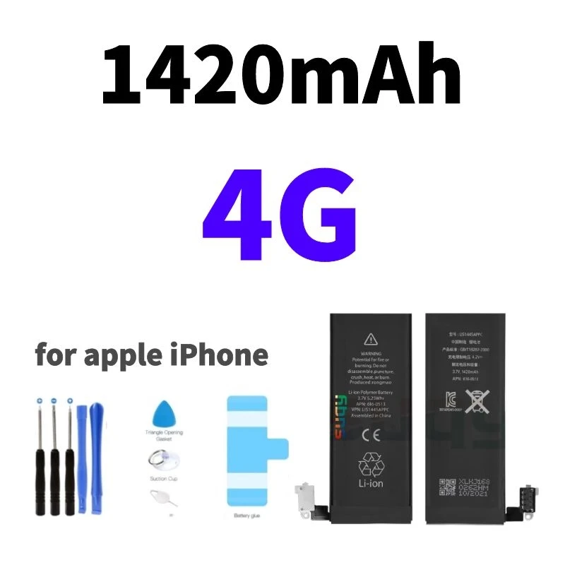 

suqy 0 Cycle for iphone 4 Battery Original Replacement Battery for apple iphone 4 Bateria for iphone 4 Phone Batterie