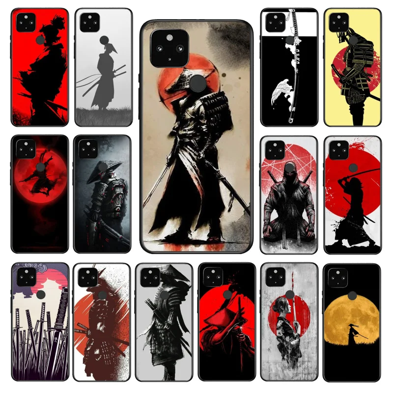

Japan The samurai Ninja Phone Case for Google Pixel 7 Pro 7 6A 6 Pro 5A 4A 3A Pixel 4 XL Pixel 5 6 4 3 XL 3A XL 2 XL