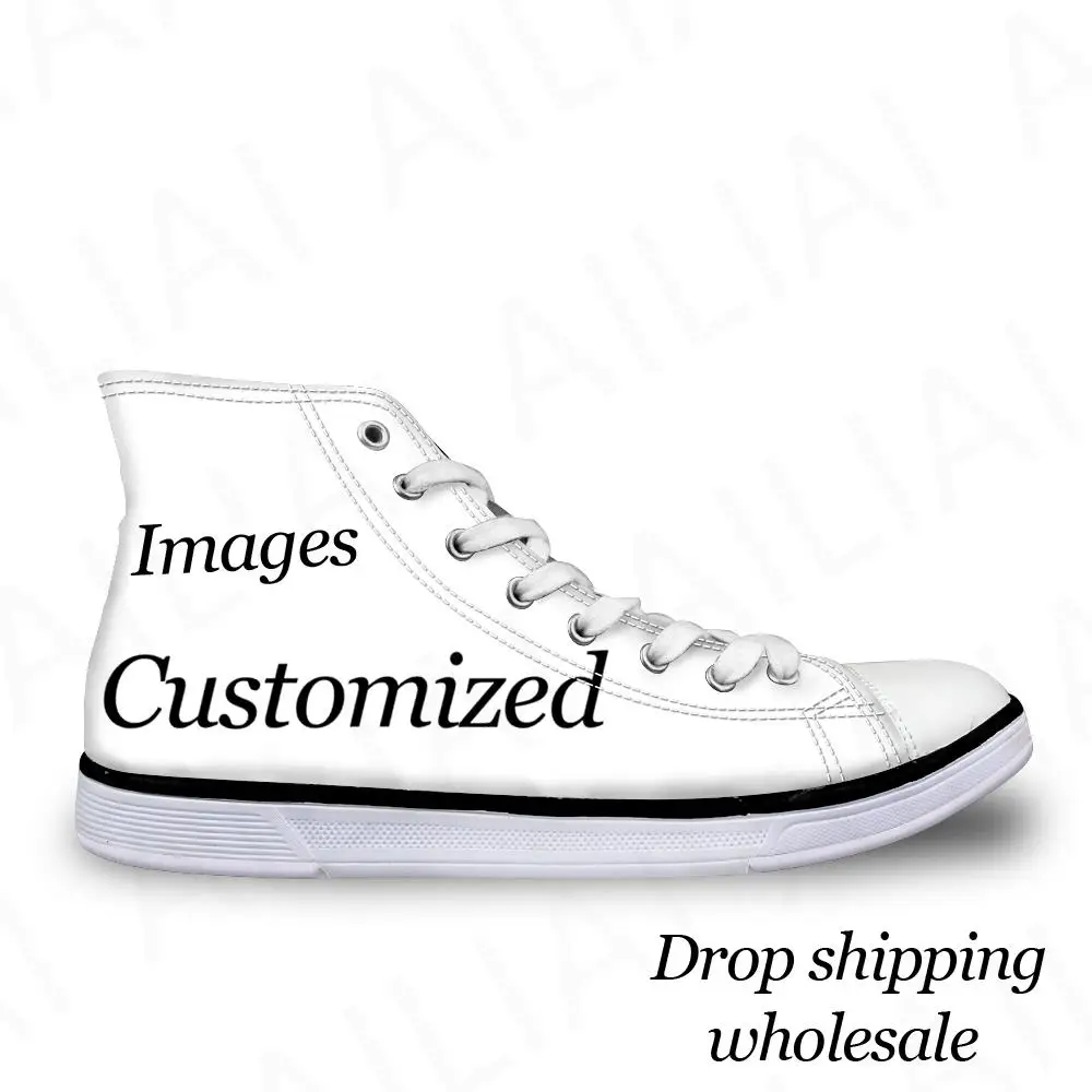

Noisydesigns New Male Vulcanized Shoe Custom Photo Man's Canvas Shoes Low High Top Sneakers Women Summer 35-45 Dropshipping