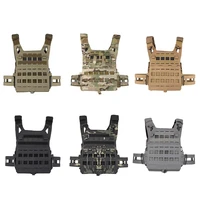 spc new design tactical military camouflage vest cs war game airsoft molle system vest with eva board