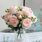 Букет из искусственных цветов для свадебного украшения, 30 см