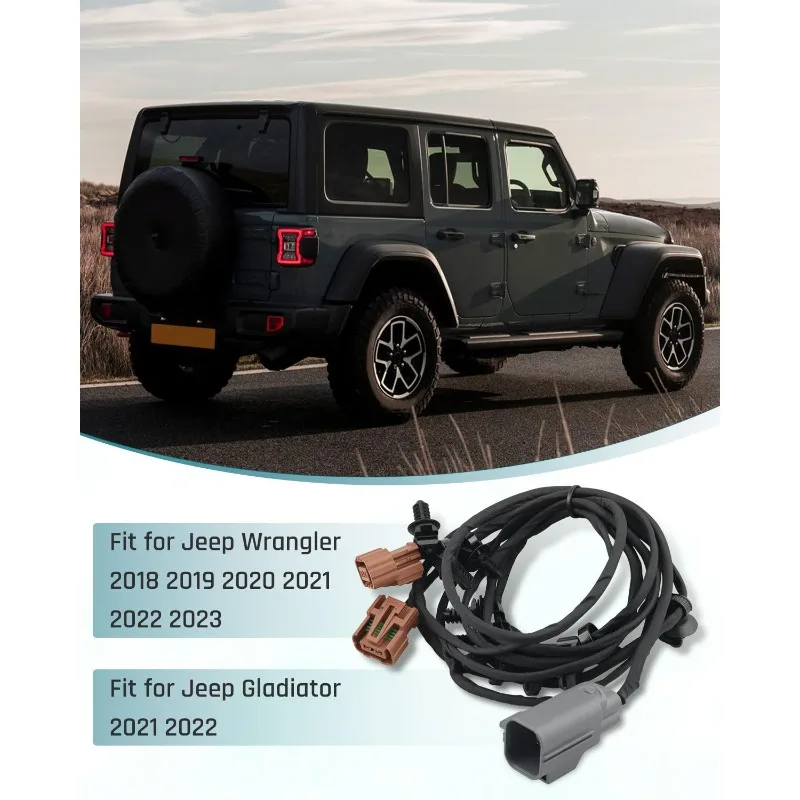 Фото Передний жгут проводов 68336462AE для Jeep Wrangler 2018-2022 и Gladiator 2020-2022 №3