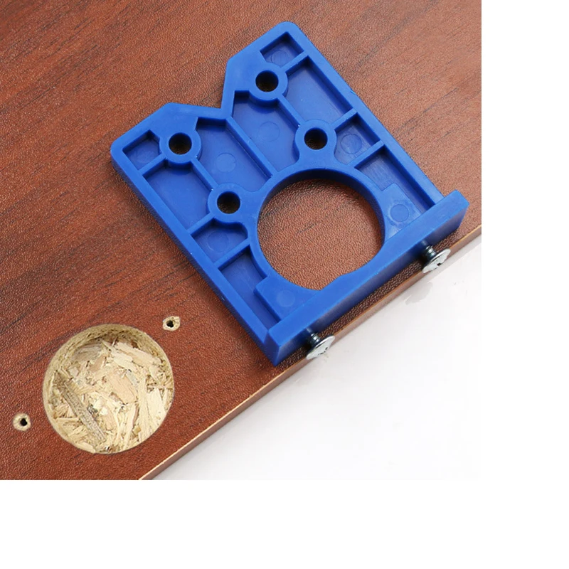 

1PC 35mm Hinge Drilling Jig Concealed Guide Hinge Hole Drilling Locator Woodworking Hole Opener Door Cabinet Accessories