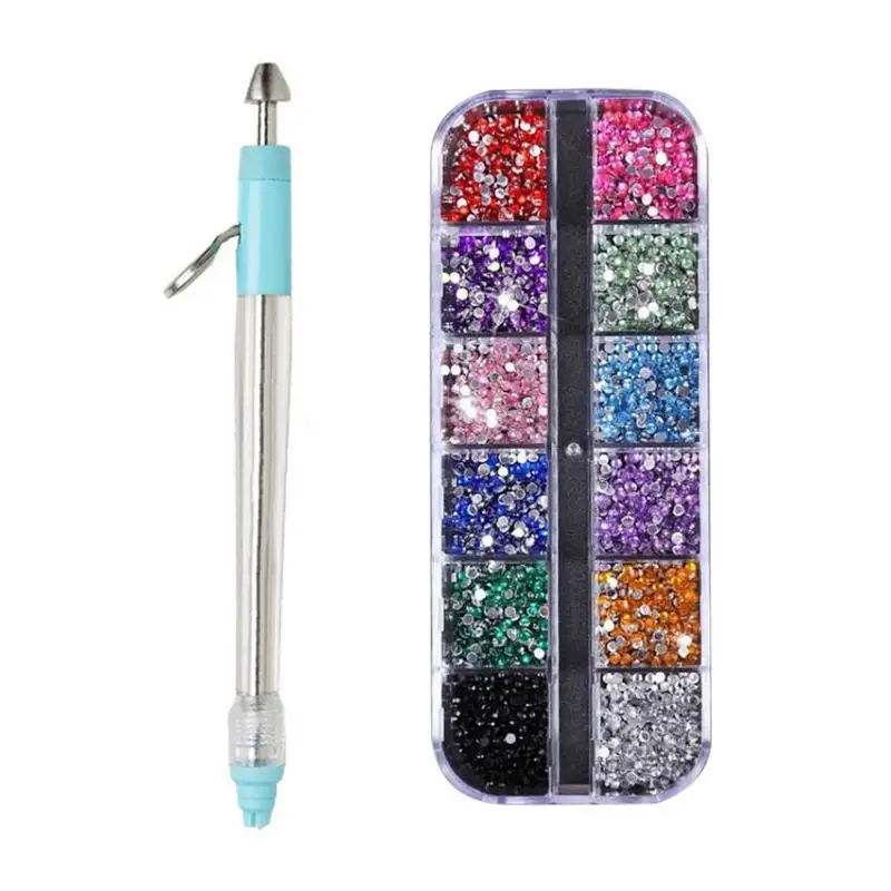 

Bling It On Pen Multifunctional DIY Diamond Art Tools Embroidery Drill Art Kit With Rhinestone For Crystal Crafts Gifts For