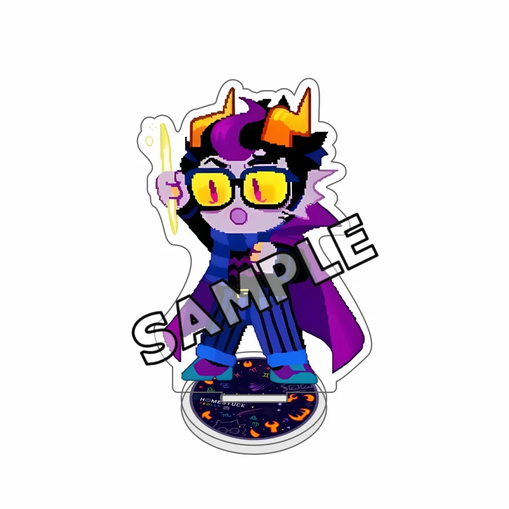 Фото Новая акриловая подставка-брелок Game Homestuck 10 см: Каркат, Вантас, Терези, Пироп, Вриска, Серкет, Гамзее, Макара, Каная. Декор для стола, подарок для фанатов. №3