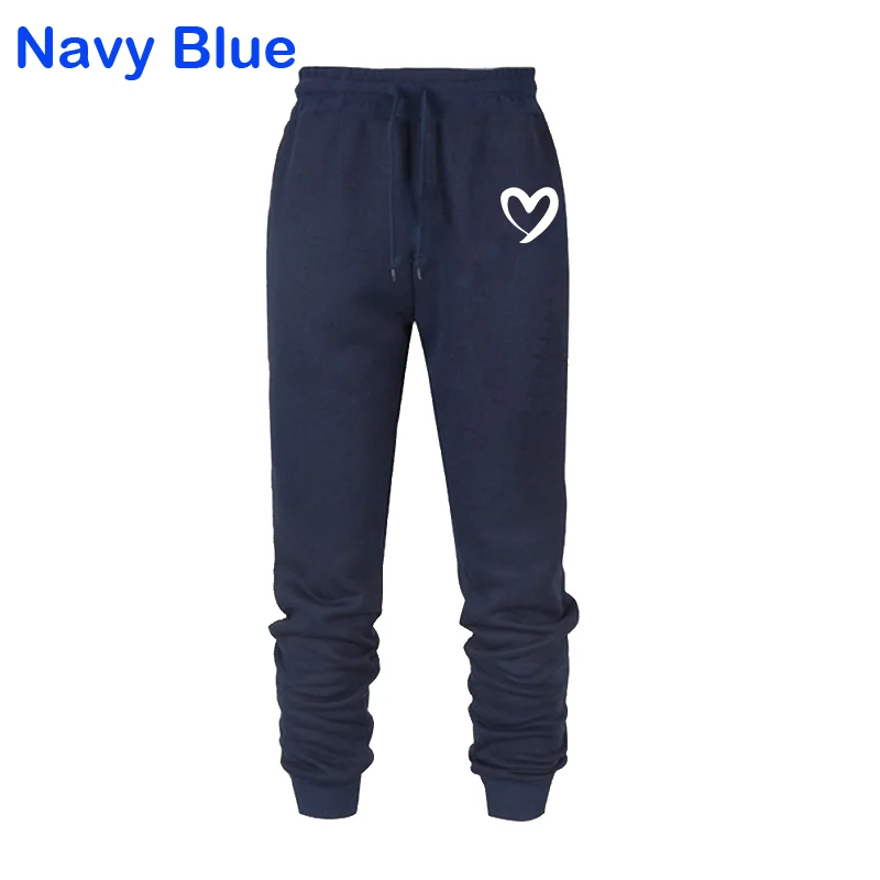 

ZHENG JUN YU Heart Printed Women Sweatpants Autumn Winter Fleece Trousers Casual Sports Fitness Female Jogging Pants 2023