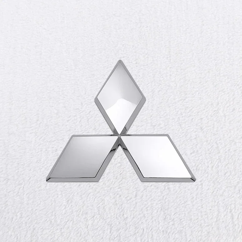 

ABS автомобильный передний и задний значок, решетка, эмблема для Mitsubishi Outlander Ralliart Lancer ASX Pajero Eclipse Delica EVO Grandis Colt